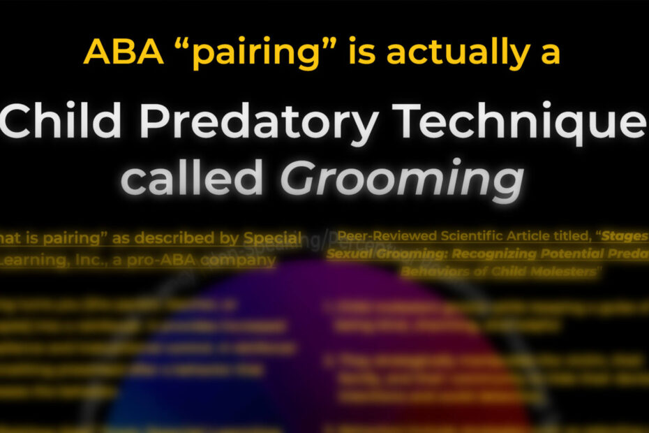 ABA Pairing vs Grooming Infographic Blog Banner