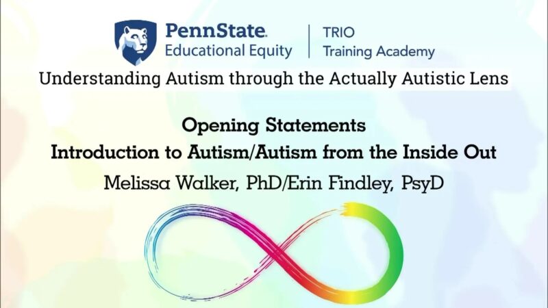 Watch Introduction to Autism | Autism from the Inside Out