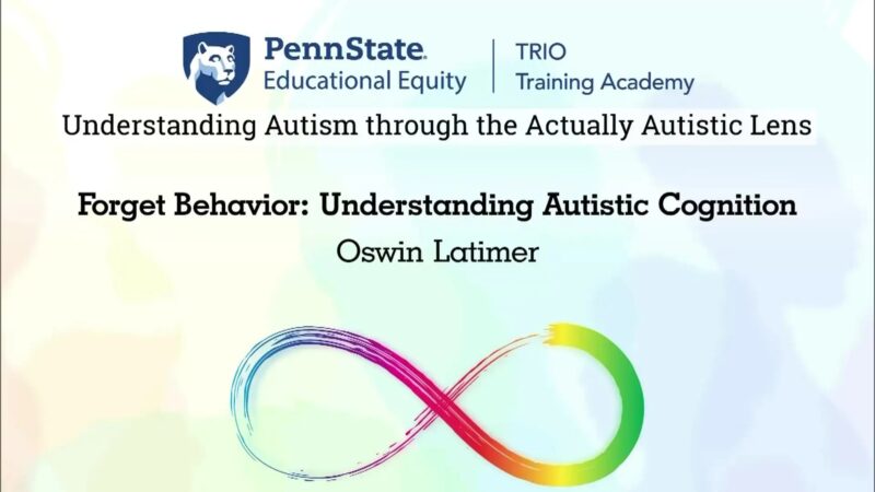 Watch Forget Behavior: Understanding Autistic Cognition