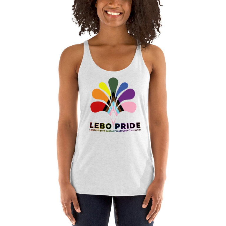 Lebo Pride Racerback Tank Top (Light) | Clothing, Lebo Pride, Lebo ...